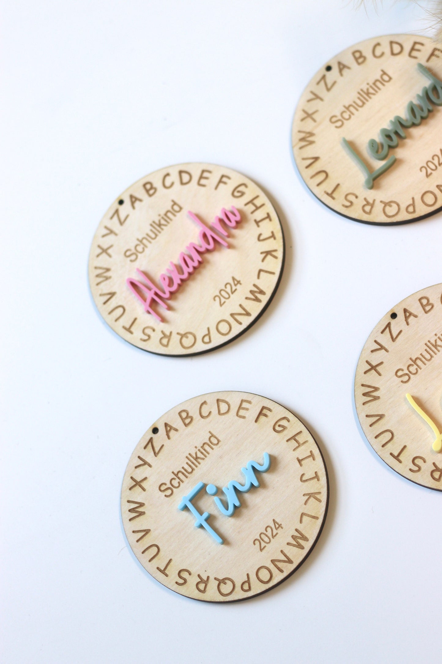 Schultüten Anhänger, Schulanfang, Einschulungsgeschenk, Personalisiert mit Namen, 1 Klasse, Kindergartenabschied, Schulkind 2024,