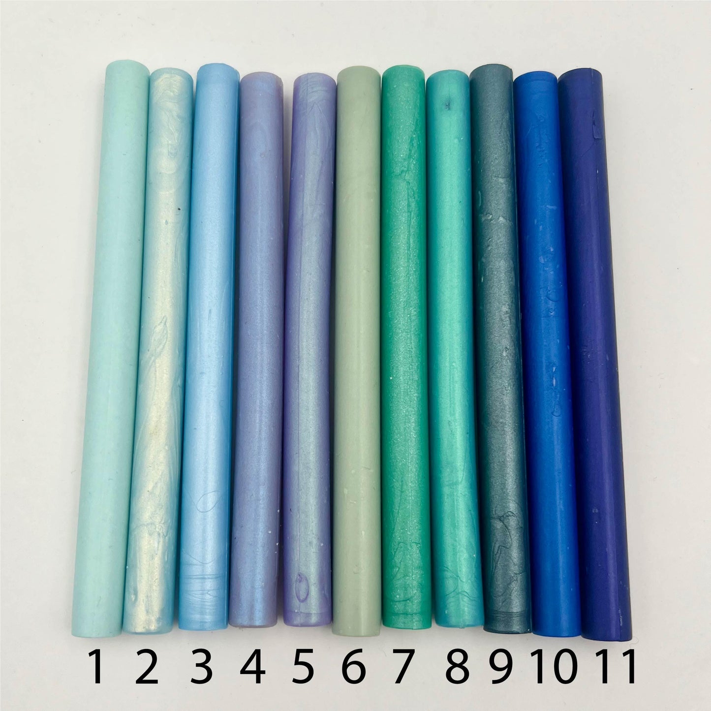 Platzkarte Hochzeit, Namenskarte, blau, verschiedene Siegel Muster, Personalisiert mit Namen, Wachssiegel, Schön, dass du da bist, Taufe,