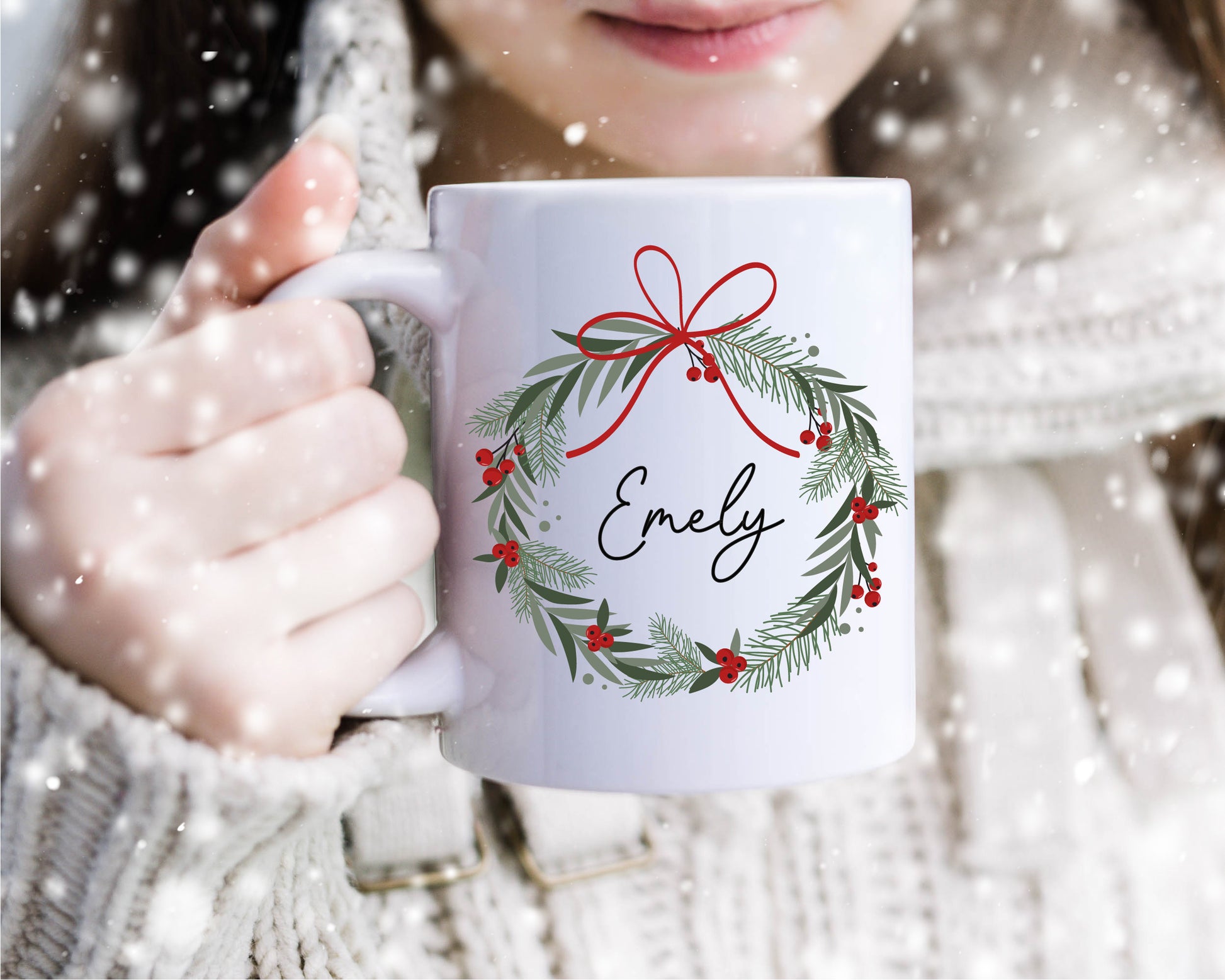 Tasse personalisiert Weihnachten - Weihnachtsgeschenk Mitarbeiter Kollegen, Wichtelgeschenk, Mama Papa Oma Opa